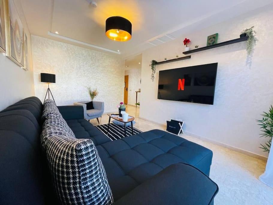 A 2 Minutes De Casa Finance City, Appartement Avec 2 Chambres Casablanca Luaran gambar