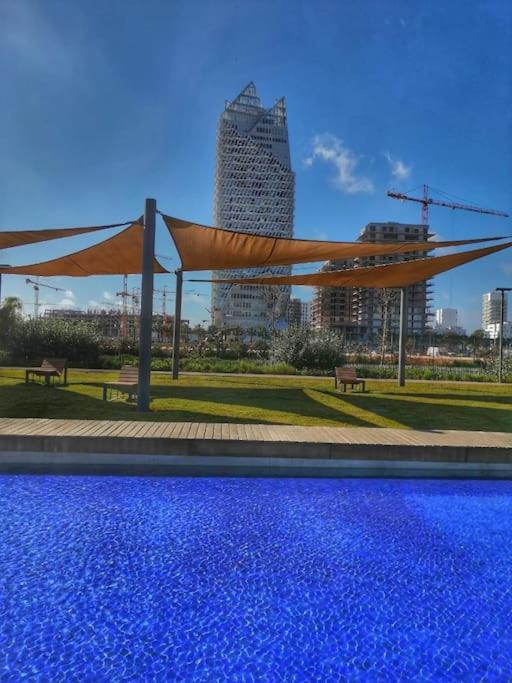A 2 Minutes De Casa Finance City, Appartement Avec 2 Chambres Casablanca Luaran gambar